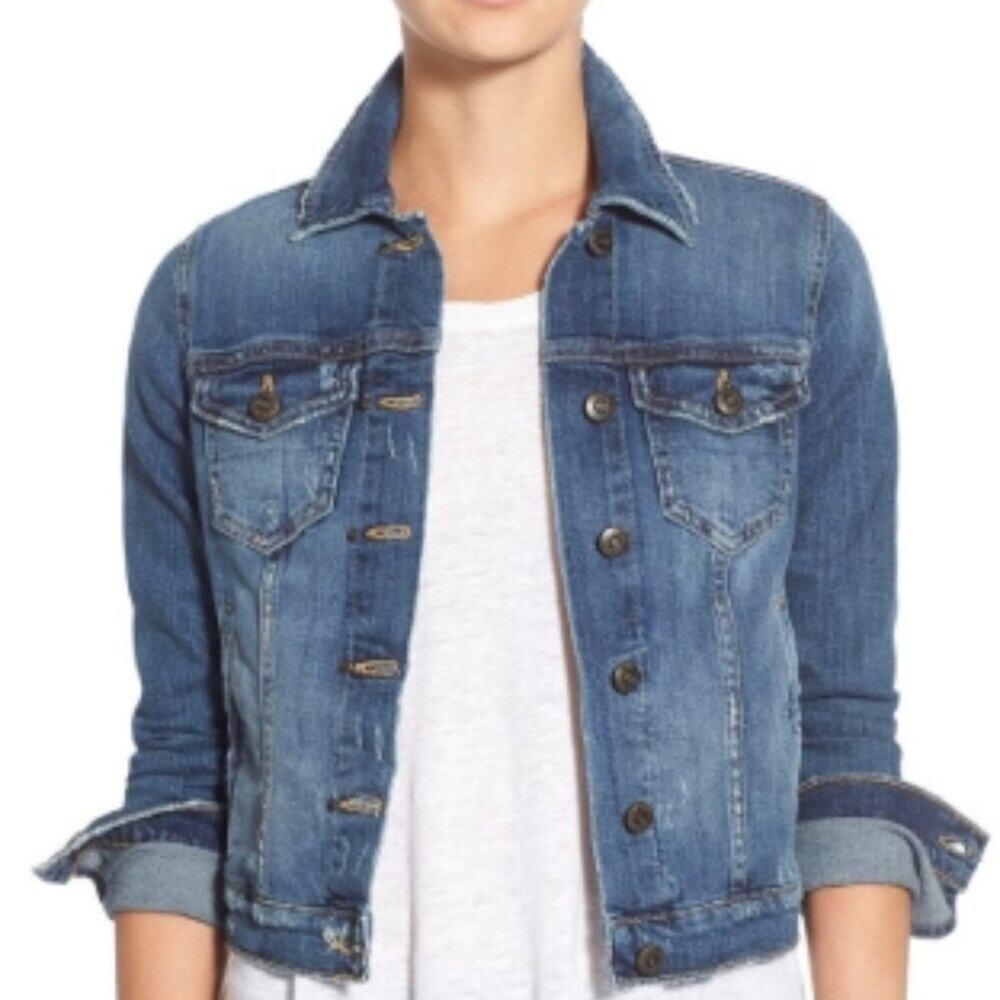 Joe's Crop Denim Jacket MARIGOLD